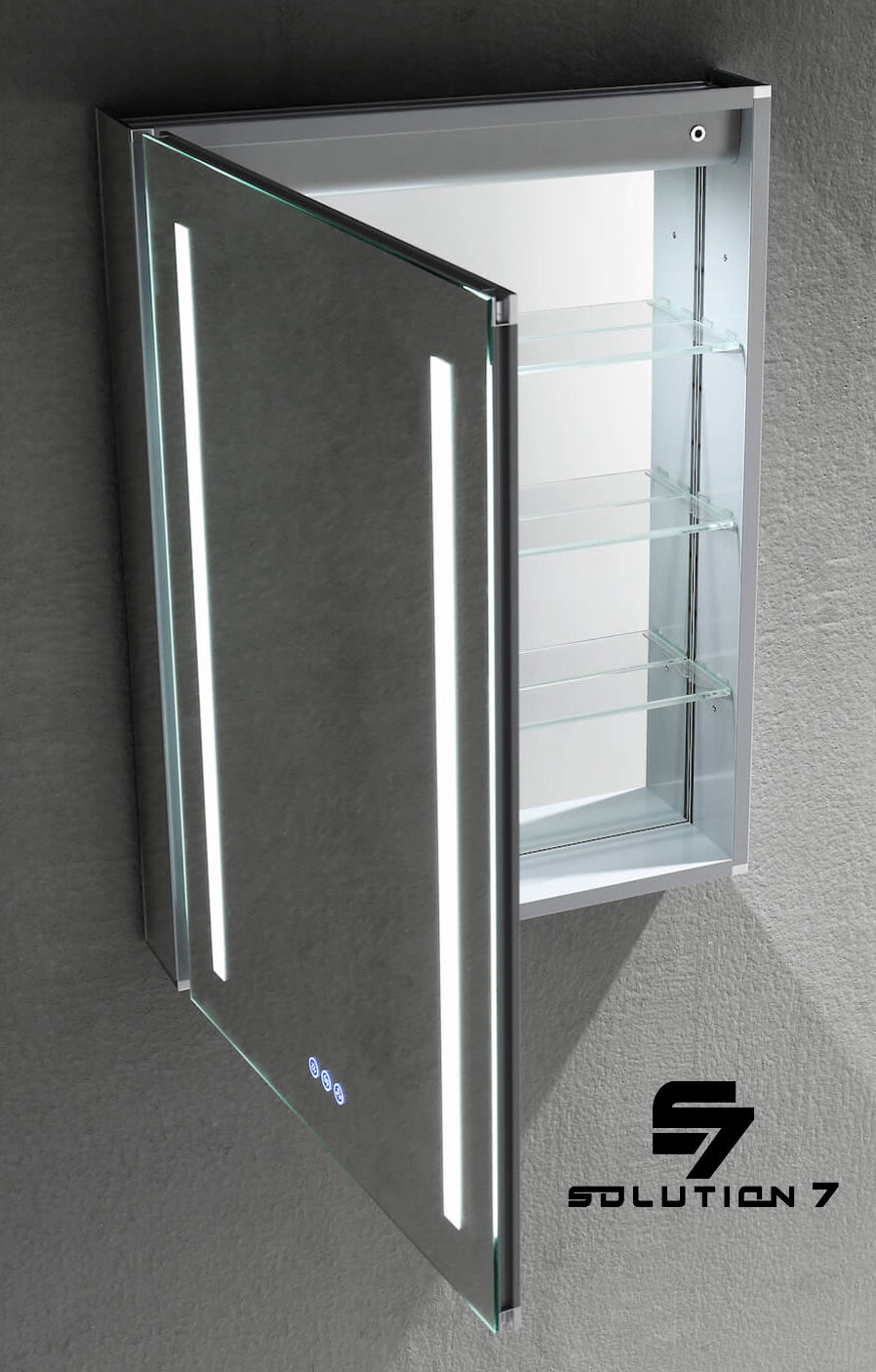 S7 Besuited Mirror Medicine Cabinet with 15.6 inch Touchscreen