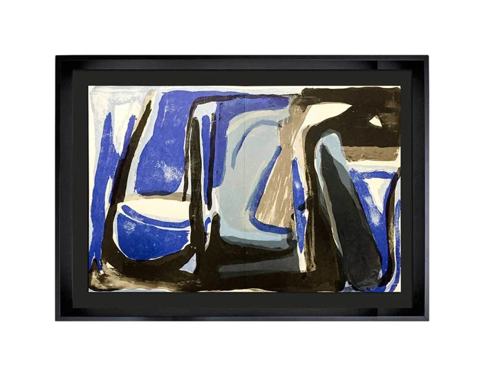 Bram VAN VELDE Lithograph Original, 1975