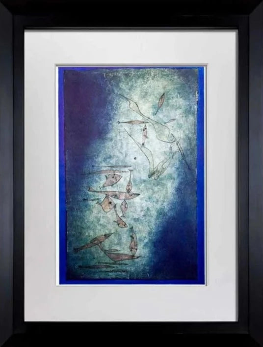 Paul Klee Limited Edition Lithograph, Fischbild 1925