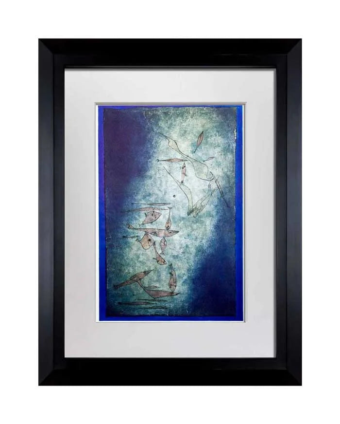 Paul Klee Limited Edition Lithograph, Fischbild 1925