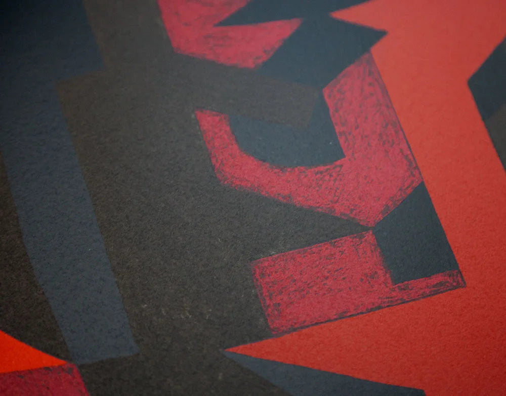 Victor VASARELY Original Lithograph Limited Edition on Rives Couronne paper