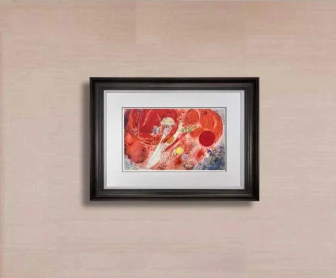 Marc CHAGALL Lithograph Limited Edition Sign "The Wedding"