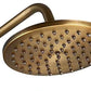 Exposed Shower System: The exposed shower is a 3 in 1 shower system that functions as a rainfall shower, handheld shower or tub spout. Rainfall shower head / Handheld shower spray with flexible hose / Bathtub Spout with switch diverter / Separate hot and cold handles for precise adjustment. Brushed Brass.