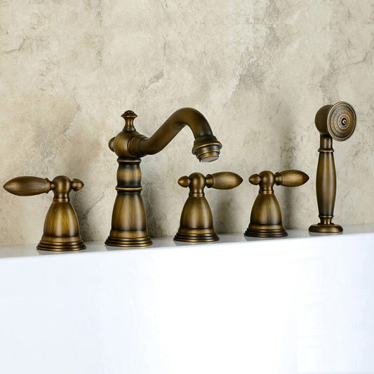 Brushed Roman Tub Faucet