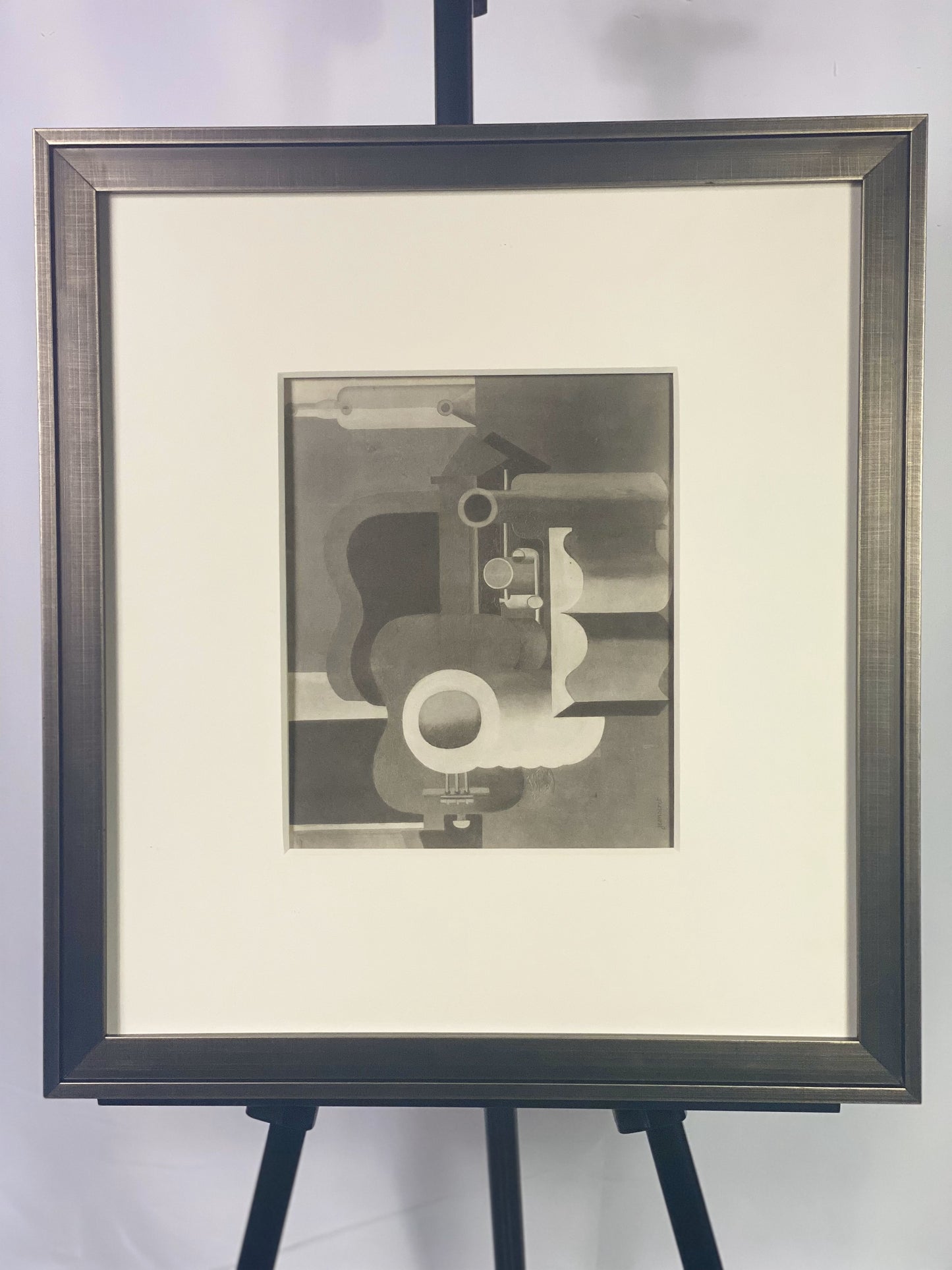 Le CORBUSIER Limited Edition Lithograph "Still Life with Guitar" SIGNED