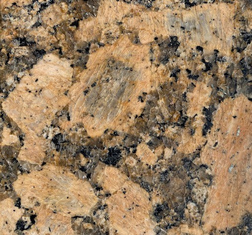 Indian Bengal - Carrying the color scheme nature delivered in the Bengal Tiger, this granite features rich golden blots with specks of black.