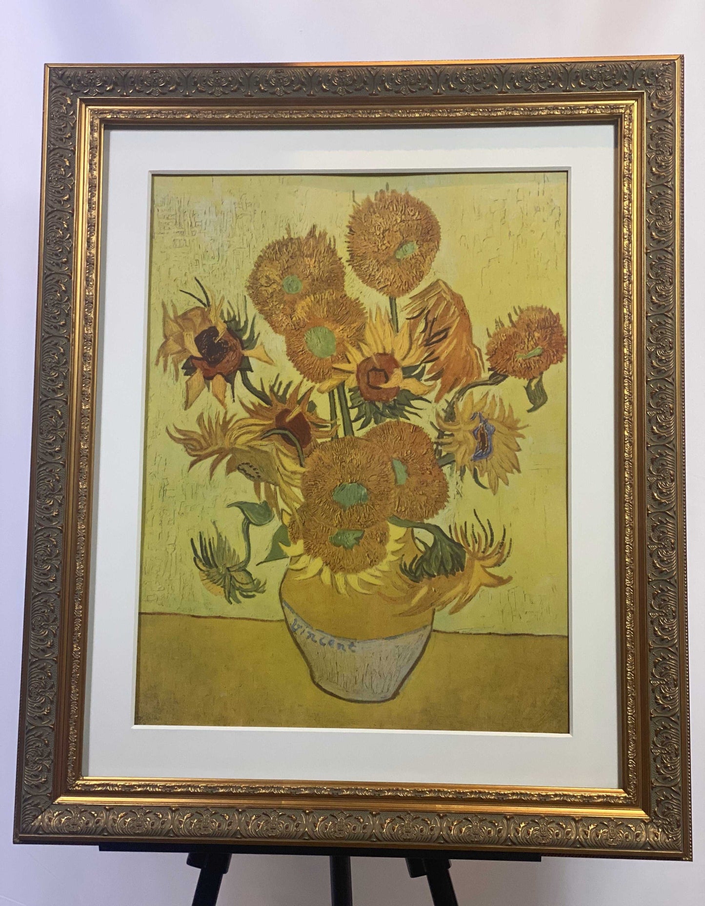 Vincent VAN GOGH Lithograph Limited Edition "Sunflowers" 1937