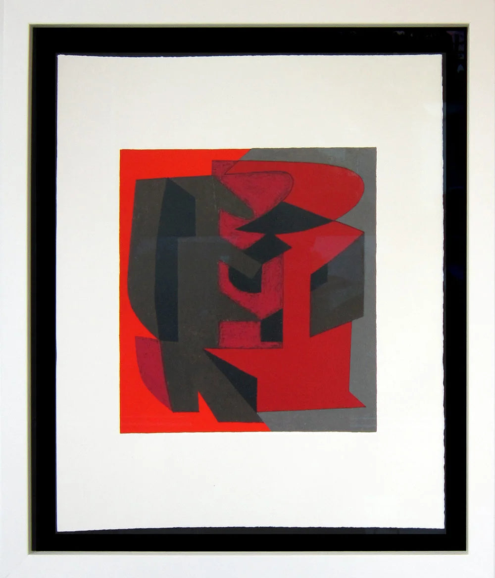 Victor VASARELY Original Lithograph Limited Edition on Rives Couronne paper