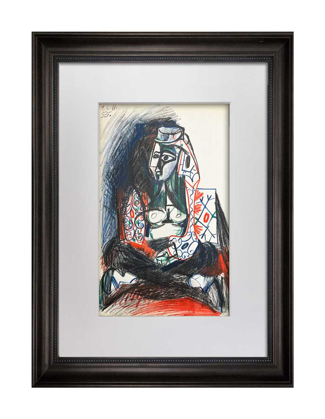 Pablo PICASSO "Turkish Woman" Lithograph Limited Edition n°332